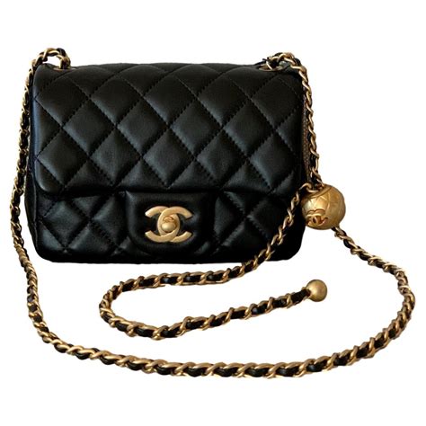 small black chanel purse with pearls|chanel bags for sale.